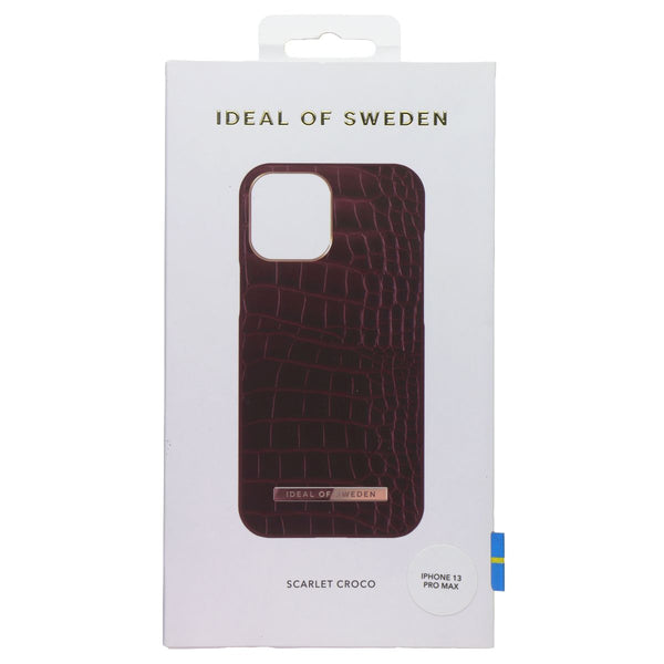 iDeal of Sweden Atelier Case for Apple iPhone 13 Pro Max - Scarlet Croco