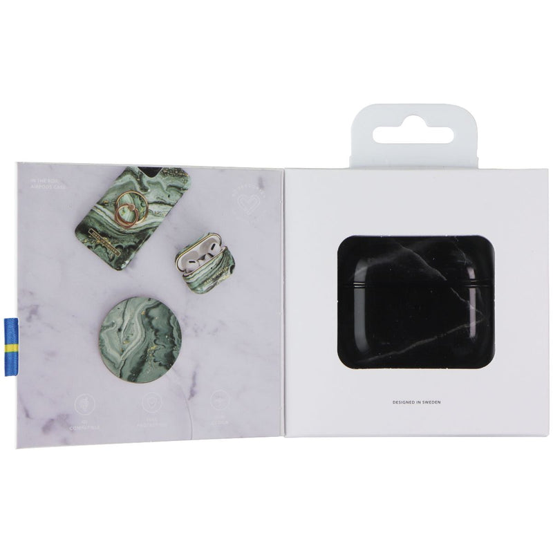 iDeal of Sweden Printed Case for Apple AirPods 3rd Gen - Black Thunder Marble