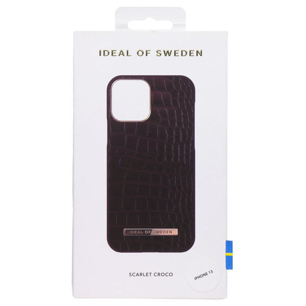 iDeal of Sweden Atelier Case for Apple iPhone 13 - Scarlet Croco