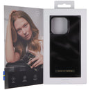 iDeal of Sweden Fashion Case for Apple iPhone 13 Pro - Black Satin