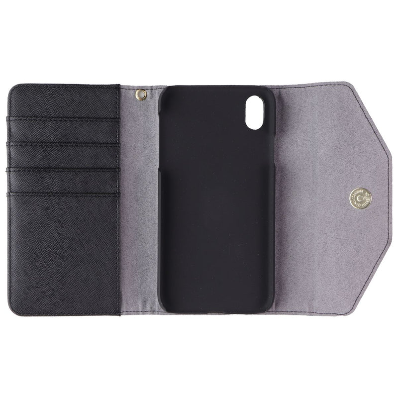iDeal of Sweden Mayfair Clutch Series Case for Apple iPhone XR - Black