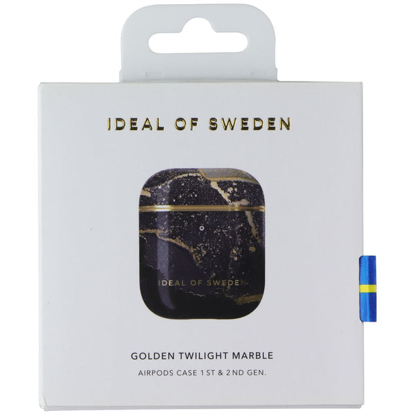 IDEAL OF SWEDEN Airpods Case for AirPods 1st/2nd Gen - Golden Twilight Marble