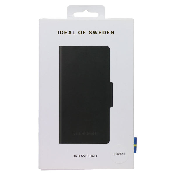 iDeal Of Sweden Atelier Wallet Case for Apple iPhone 13 - Intense Khaki