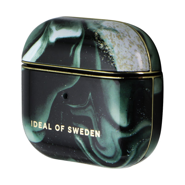 IDEAL OF SWEDEN Printed Case for Apple AirPods 3rd Gen - Golden Olive Marble