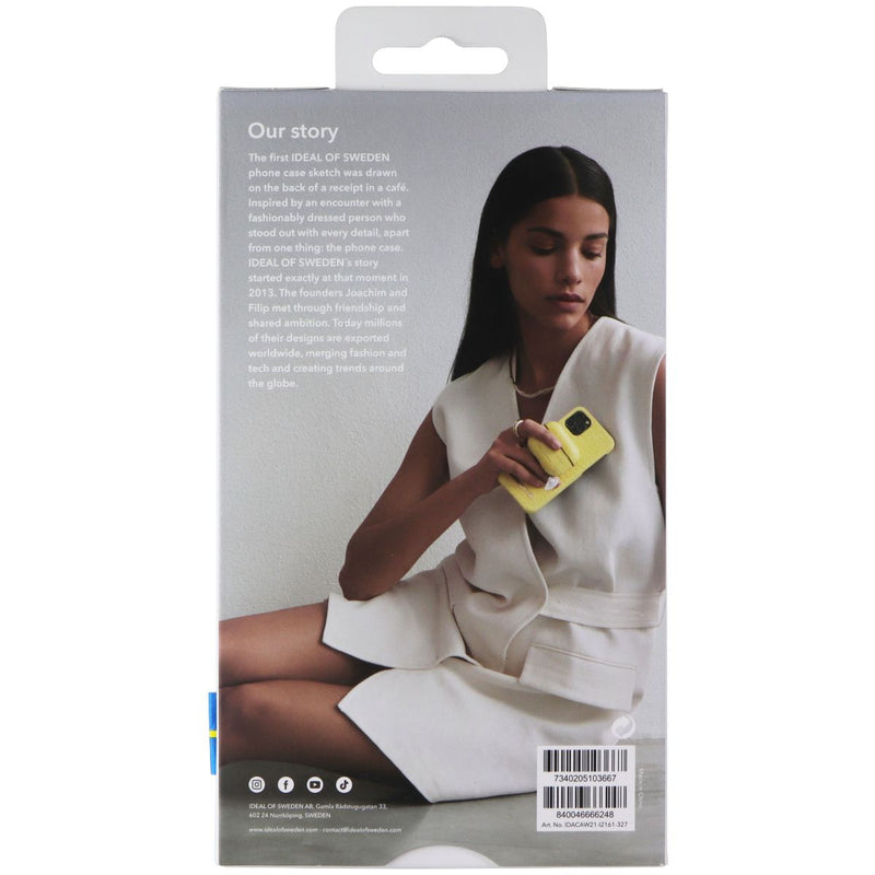 iDeal of Sweden Atelier Case for Apple iPhone 13 - Khaki Croco