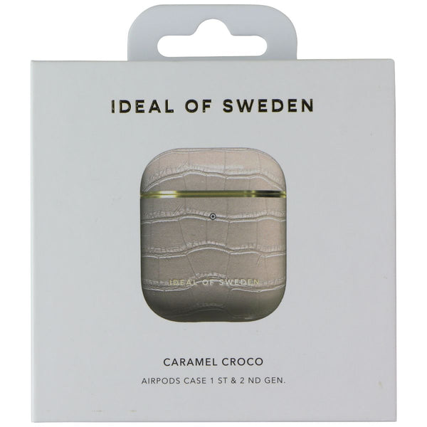 IDEAL OF SWEDEN Airpods Case for AirPods 1st Gen / 2nd Gen - Caramel Croco