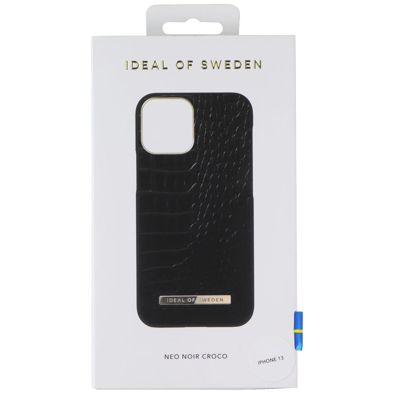 iDeal of Sweden Atelier Case for Apple iPhone 13 - Neo Noir Croco Black