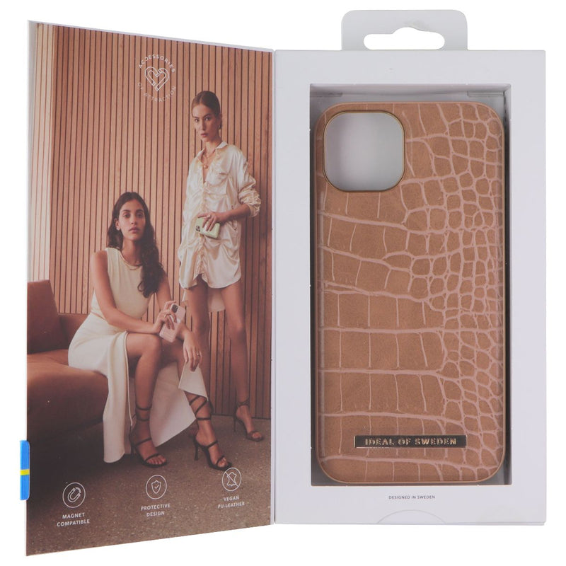 iDeal of Sweden Atelier Case for Apple iPhone 13 - Camel Croco
