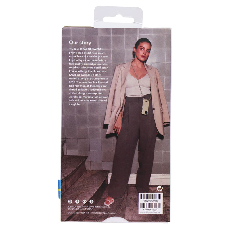 iDeal of Sweden Ordinary Necklace Case for Apple iPhone 13 Pro Max - Jet Black