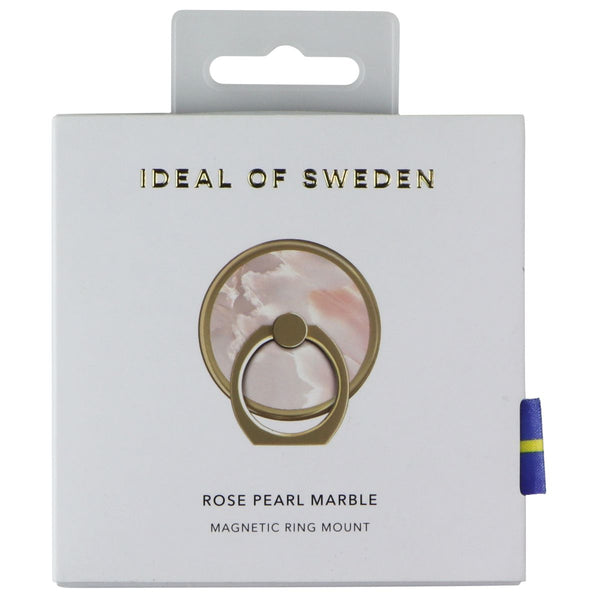 iDeal of Sweden Magnetic Ring Mount Grip/Stand - Rose Pearl Marble