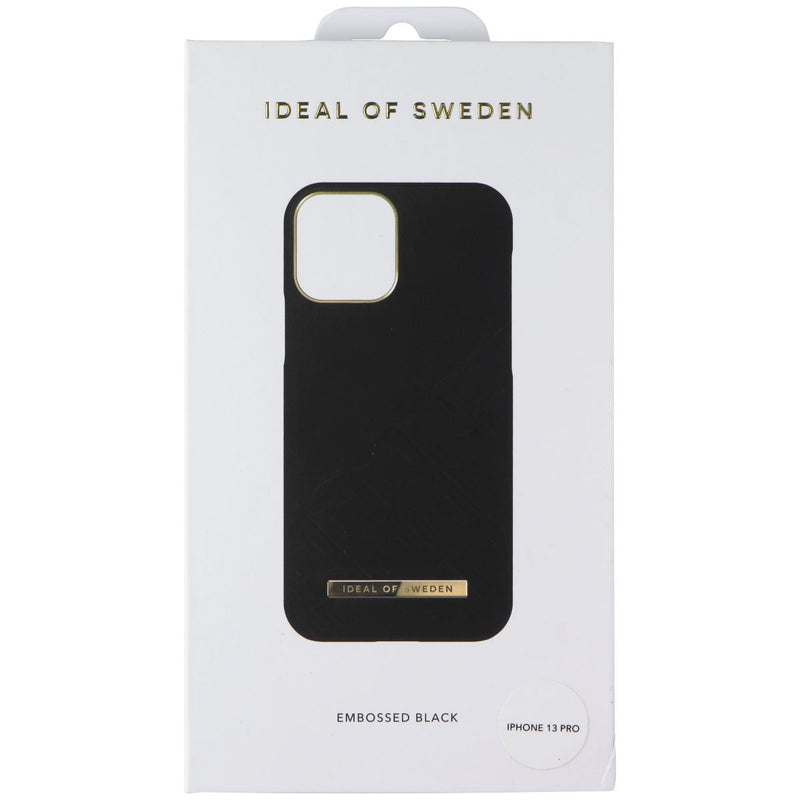iDeal of Sweden Atelier Case for Apple iPhone 13 Pro - Embossed Black