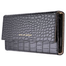 iDeal of Sweden Signature Clutch Case for iPhone 12 Pro Max - Jet Black Croco