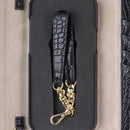 iDeal of Sweden Signature Clutch Case for iPhone 12 Pro Max - Jet Black Croco