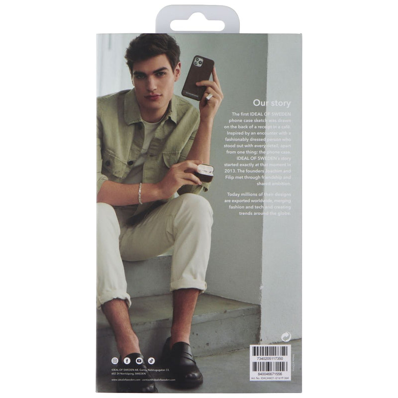 iDeal of Sweden Atelier Case for Apple iPhone 13 Pro - Ideal Black