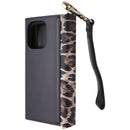 iDeal of Sweden Cassette Clutch Wallet Case for iPhone 13 Pro - Midnight Leopard