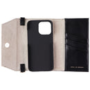 iDeal of Sweden Cassette Clutch Wallet Case for iPhone 13 Pro - Midnight Leopard