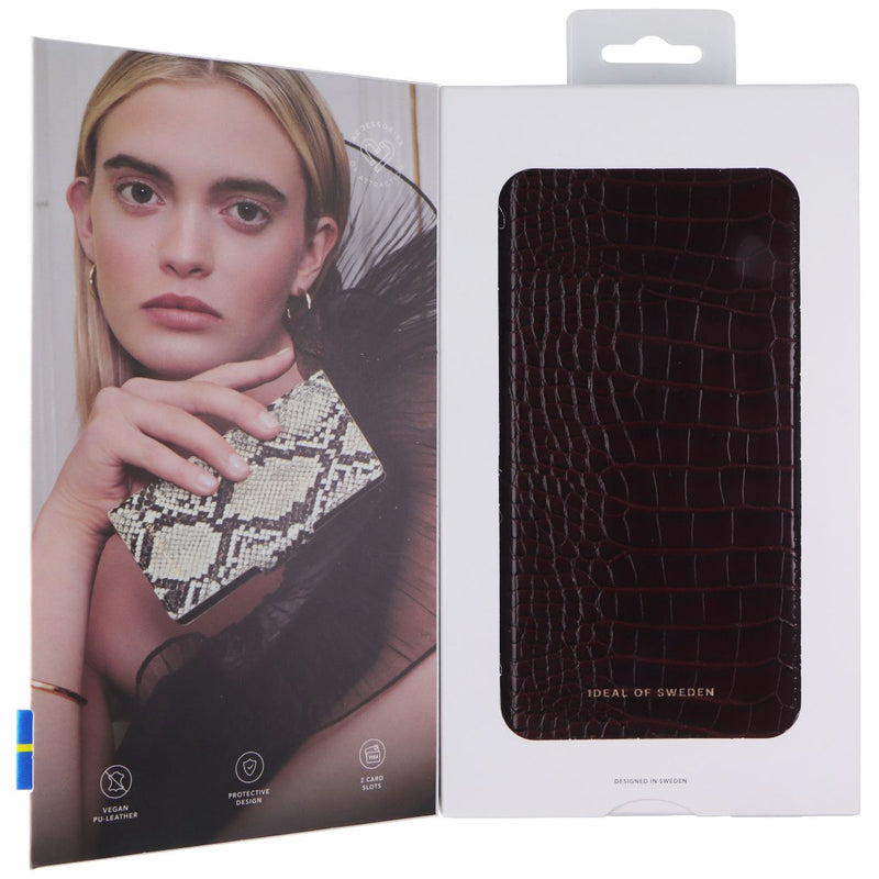 iDeal of Sweden Atelier Wallet Case for Apple iPhone 12 Pro Max - Scarlet Croco