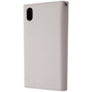 iDeal of Sweden Mayfair Clutch Wallet Case for Apple iPhone XR - White