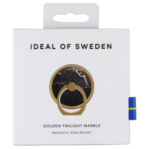 iDeal of Sweden Magnetic Ring Mount Grip/Stand - Golden Twilight Marble