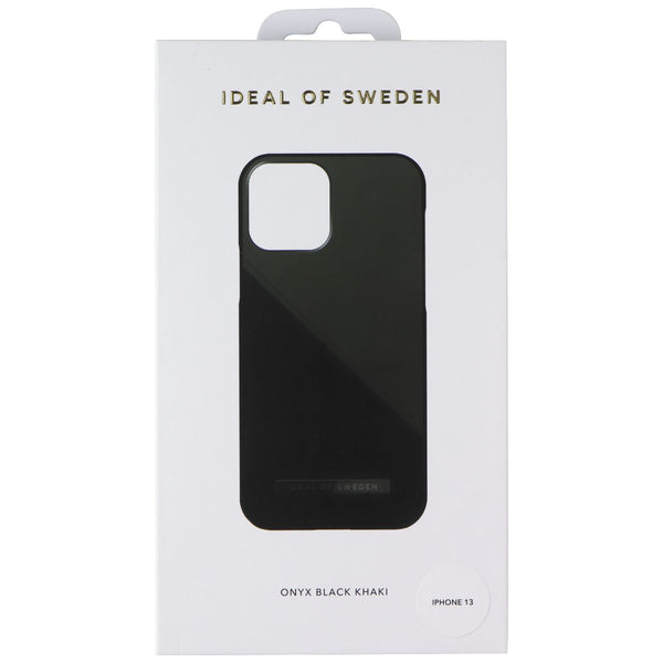 iDeal of Sweden Atelier Case for Apple iPhone 13 - Onyx Black Khaki
