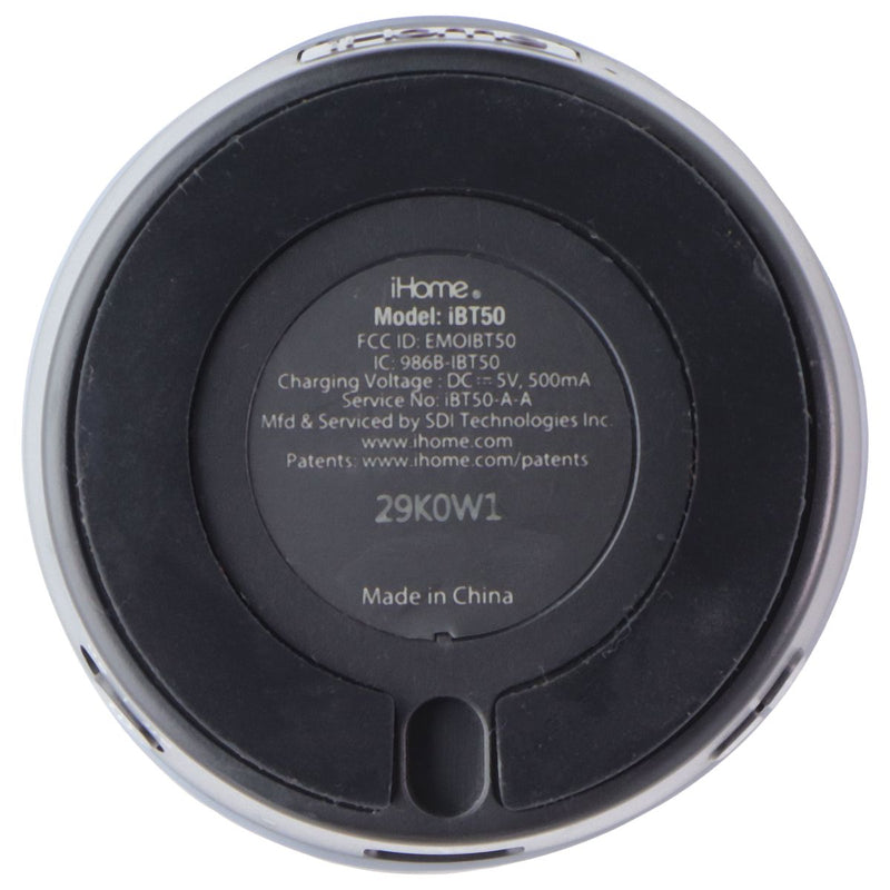 iHome Color Changing Rechargeable Wireless Bluetooth Portable Speaker (iBT50)