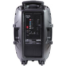 iHome 200W Portable Bluetooth Karaoke Party Speaker with Lights & 15-inch Woofer