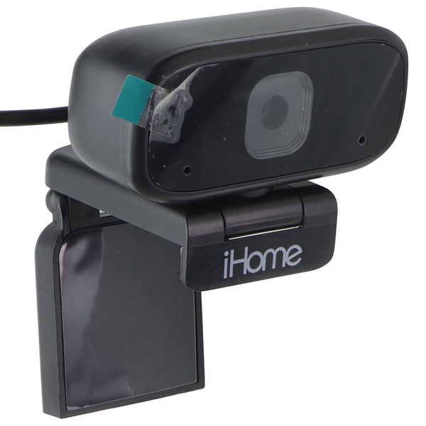 iHome Office 720P USB Plug and Play Webcam with External Mic - Black