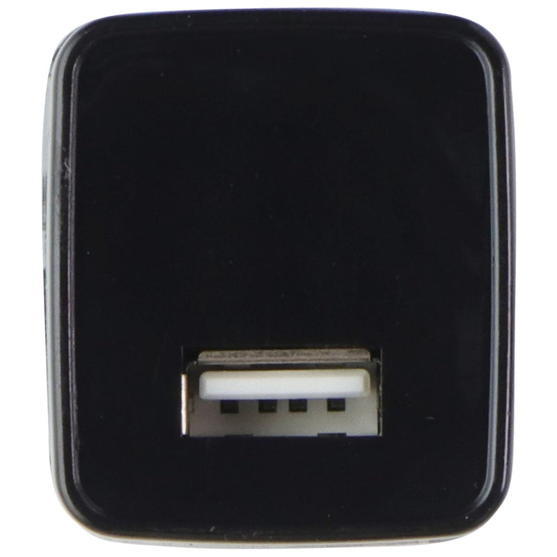 iHome (12W) Power USB Wall Charger with 5ft USB-A to USB-Micro Cable - Black