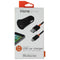 iHome Power 12W USB Car Charger with 5Ft Lightning 8-Pin Cable - Black / Orange