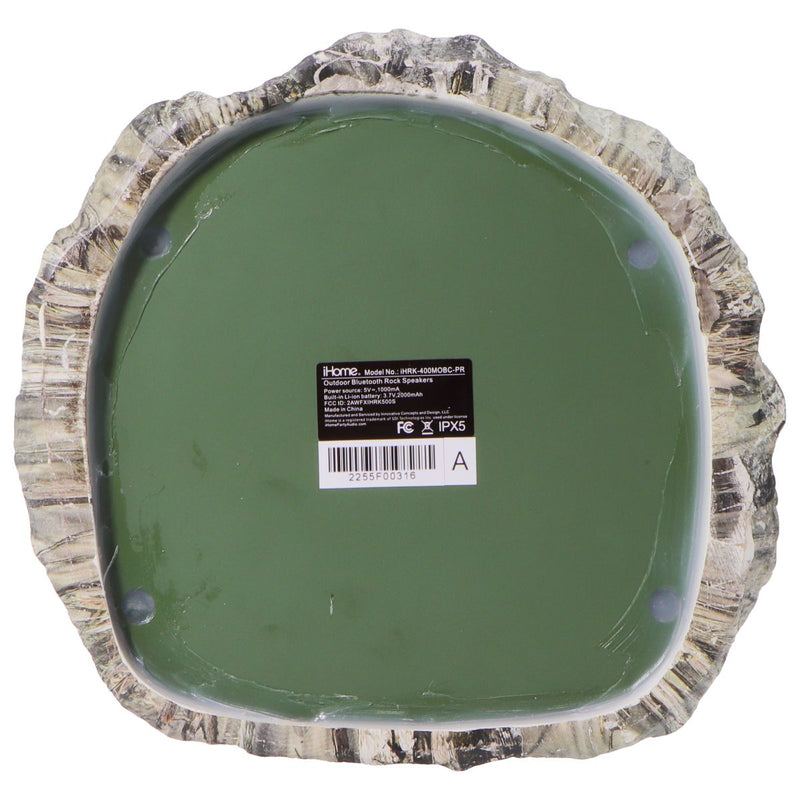 iHome Wireless Waterproof Outdoor Rock Speaker Set - Mossy Oak Camo
