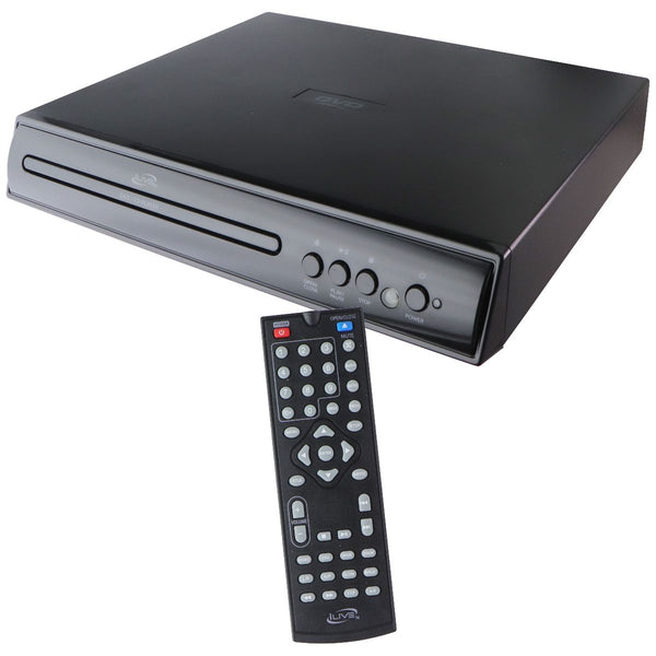 iLive DVD Player with Remote Control (D200BI) - Black