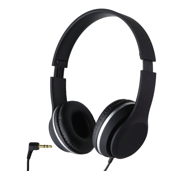iLive 3.5mm Wired On-Ear Headphones - Black (IAH57B)