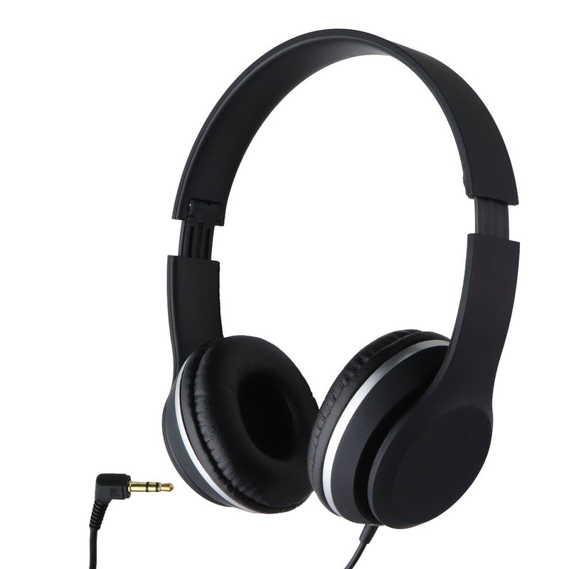 iLive 3.5mm Wired On-Ear Headphones - Black (IAH57B)