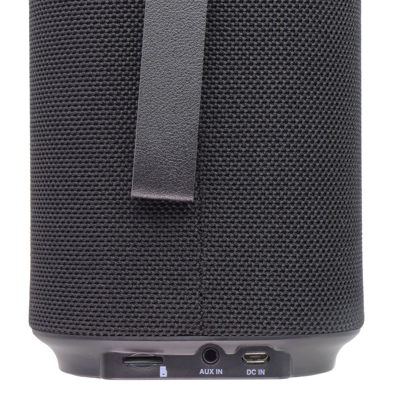 iLive Ultimate Portable Fabric Wireless Speaker with Strap - Black (ISB180B)