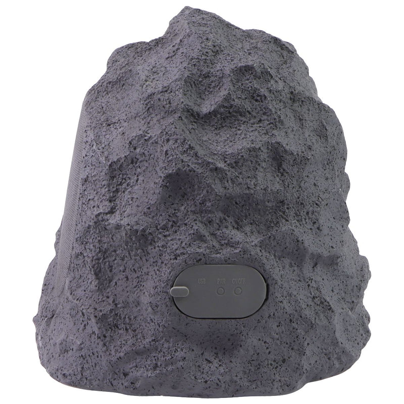 iLive Geo + Waterproof Wireless Outdoor Rock Speakers (ISBW422G) - Gray - 2 Pack
