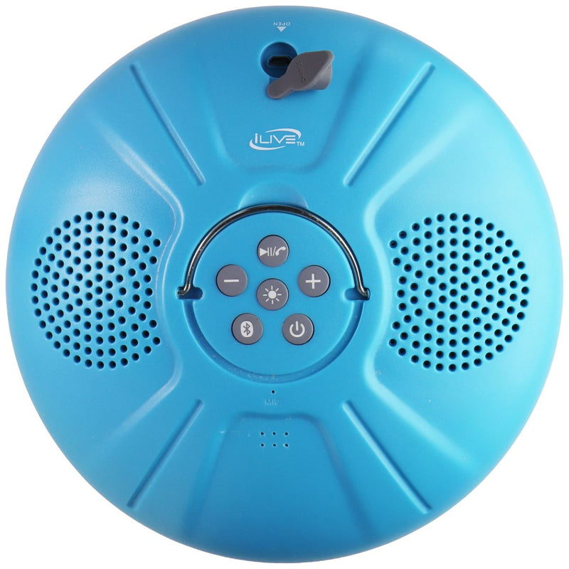 iLive Wireless Waterproof Floating Bluetooth Speaker - Blue