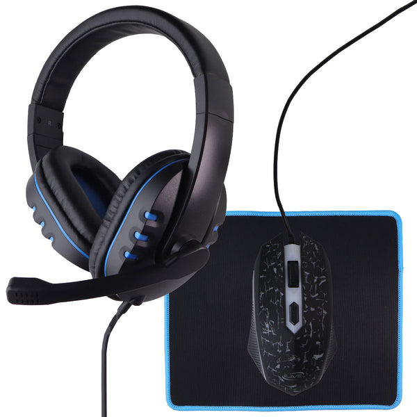 iLive Gaming Bundle - HEADSET / Mouse + Pad - Black (IAGMK22VP) *NO KEYBOARD