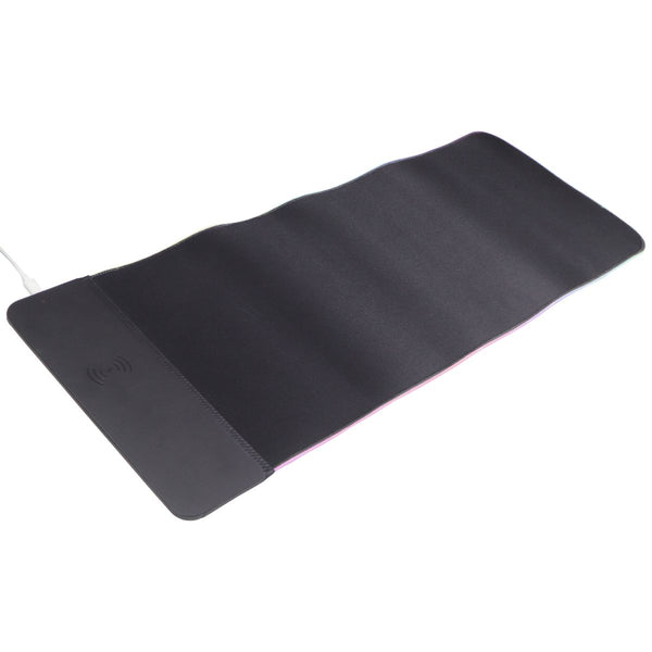 iLive X Large Gaming Mouse Pad with Wireless Charging - Black / RGB (IAMQ212B)