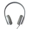 iLive 3.5mm Wired On-Ear Folding Headphones - White (IAH57W)