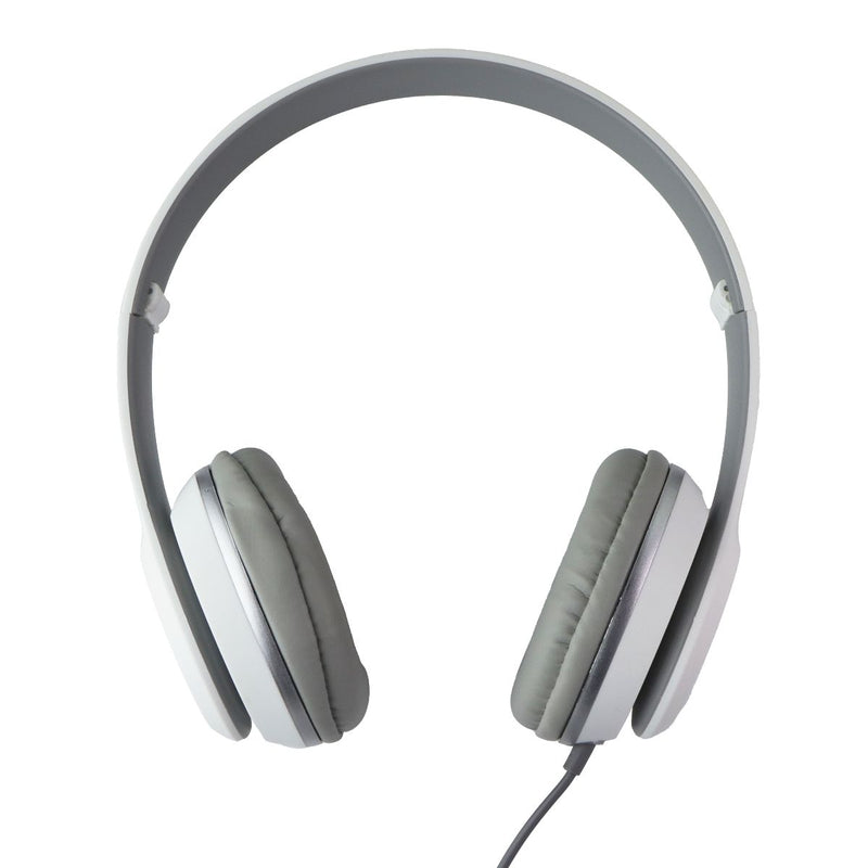 iLive 3.5mm Wired On-Ear Folding Headphones - White (IAH57W)