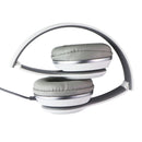 iLive 3.5mm Wired On-Ear Folding Headphones - White (IAH57W)