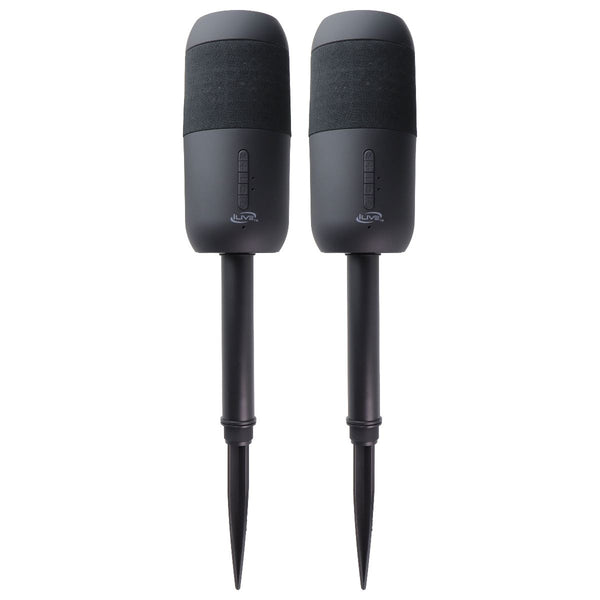 iLive Outdoor Bluetooth Speaker w/Removable Stake - Black (ISBW240BDL) - 2 Count