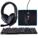 iLive Gaming Bundle - Headphones / Keyboard / Mouse + Pad - Black (IAGMK22VP)