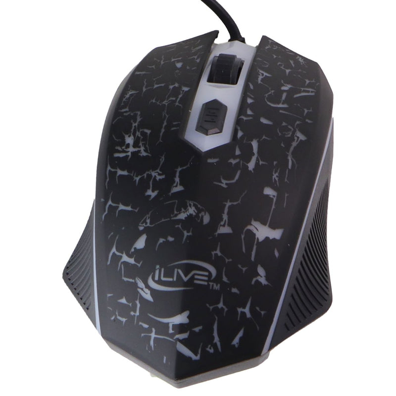 iLive Gaming Bundle - Headphones / Keyboard / Mouse + Pad - Black (IAGMK22VP)