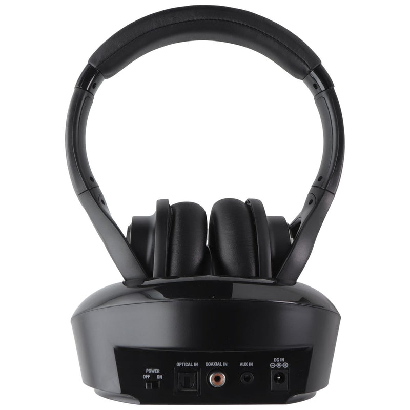 iLive RF Wireless Headphones with Charging Station - Black (IAHRF79B)