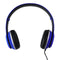 iLive 3.5mm Wired Stereo On-Ear Folding Headphones (IAH57) - Blue