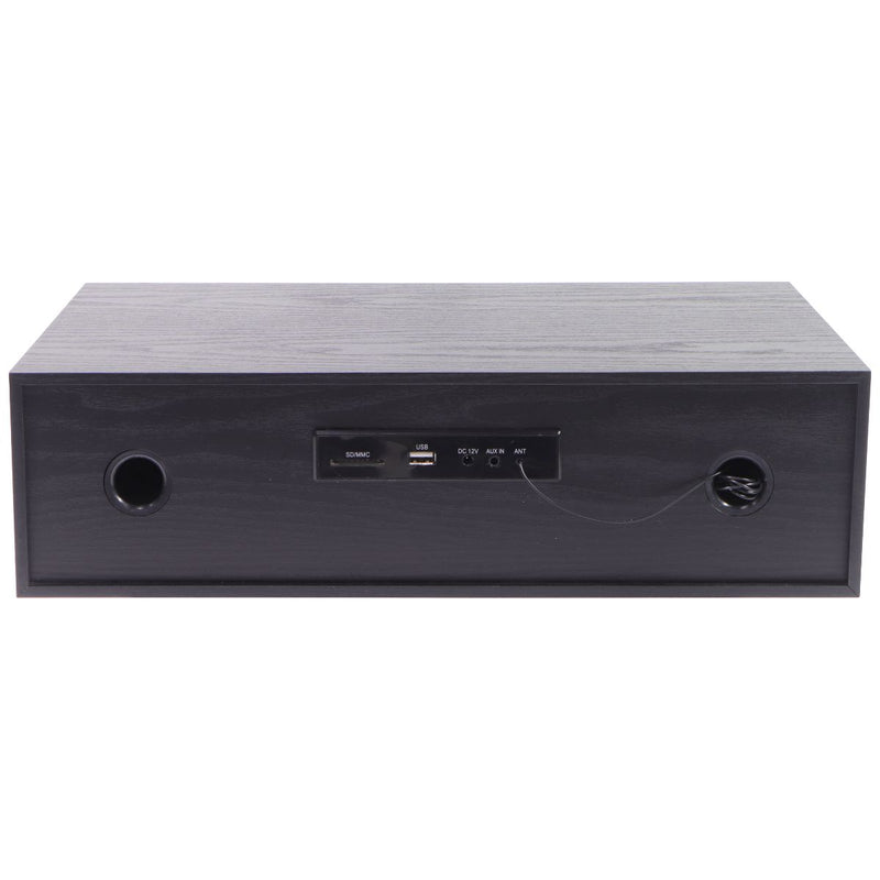 iLive Bluetooth Home Music System - Black / Silver (IHB340B)