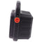 iLive Wireless Tailgate Bluetooth Speaker with FM Radio and LED Colors - Black