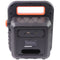 iLive Wireless Tailgate Bluetooth Speaker with FM Radio and LED Colors - Black