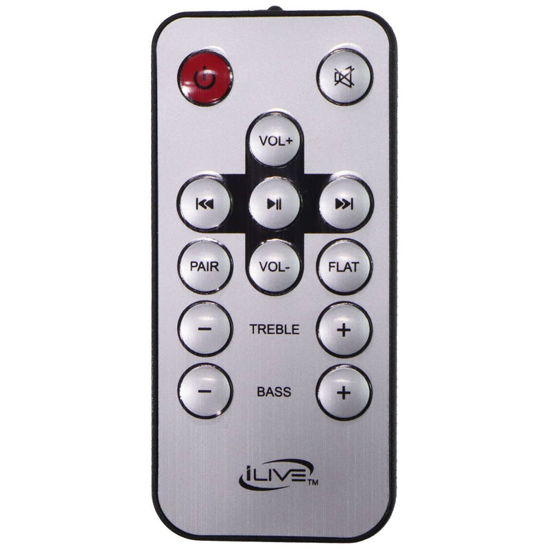 iLive Patio+ Water-Resistant Indoor/Outdoor Bluetooth Speakers (Pair) - Black